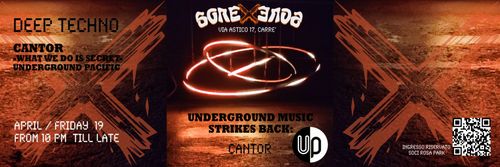 Undeground Pacific label night - Cantor
