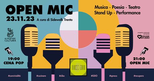 Open mic con Sidewalk Trento