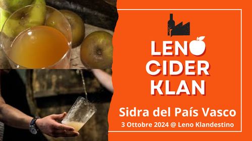 Sidra del País Vasco - Leno Cider Klan