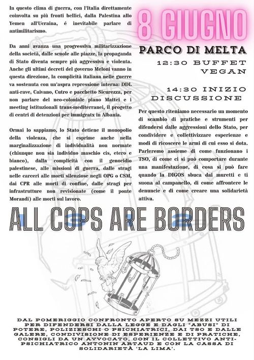 All cops are borders