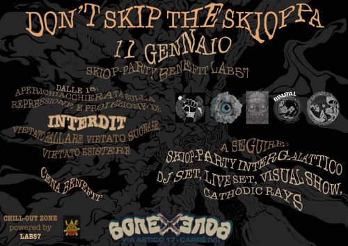 Don't skip the skioppa - Skiop-party benefit Lab57