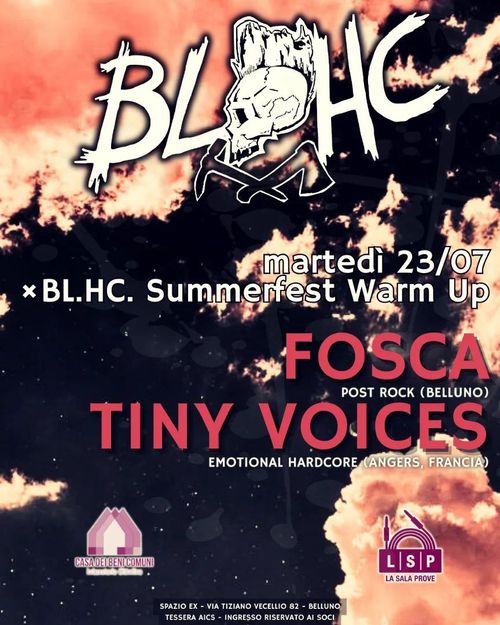 BL.HC Summerfest Warm Up: Tiny Voices + Fosca