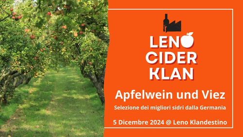 LenoCiderKlan - Apfelwein und Viez: selezione dei migliori sidri della Germania