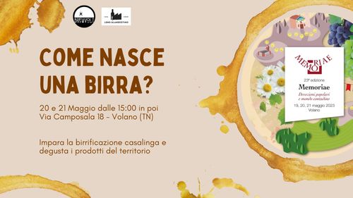 Come nasce una birra? Cotta pubblica e degustazioni dal territorio @ Memoriae 2023 con Leno Klandestino