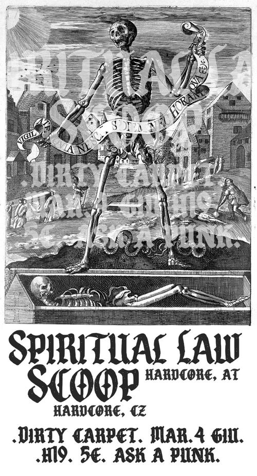 SPIRITUAL LAW (hardcore, Ger) + SCOOP (hardcore, Cz)