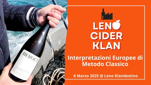 LenoCiderKlan - Interpretazioni Europee di Sidro Metodo Classico