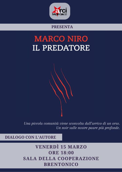 Presentazione del libro "Il predatore"