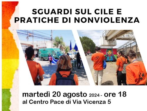 Sguardi sul Cile e pratiche di nonviolenza